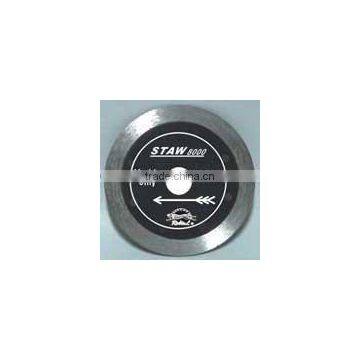 STAW---Continuous rim small diamond Saw blade for long life cutting marble