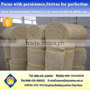 Thermal insulation rock wool blanket