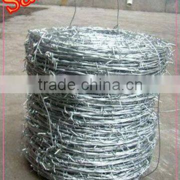 Barbed wire tape ISO factory 1.5mm diameter PVC coating 25kg/Coil