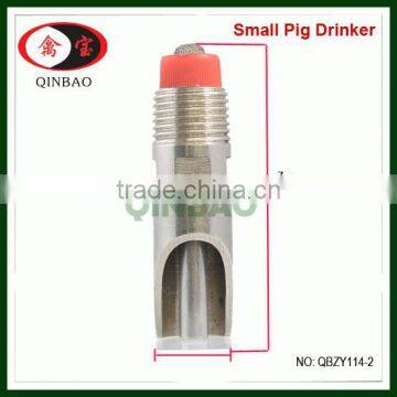 Pig farming equipment stainless steel nipple drinkers for pigs