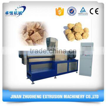 Twin screw soya beans proteinas food processing line Production machine