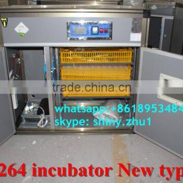 holding 264 egg incubator New type Weiqian industrial incubator WQ-264 chicken incubator for sale