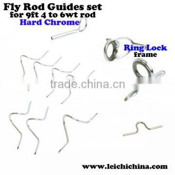 Hard Chrome rod building fishing rod guides