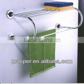 metal hanging towel rack