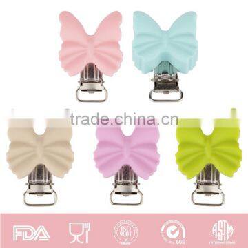 Kean Factory Wholesale Innovation Design New Born Baby Teething Pacifier Clips photo-5