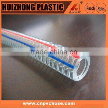 hot sell PVC spiral Steel wire reinforced hose