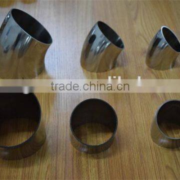 45 degree stainless steel pipe fittings