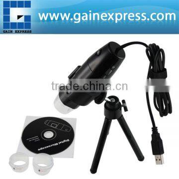 Portable 1.3MP 10x - 200x USB Digital Microscope w/ Measurement Function