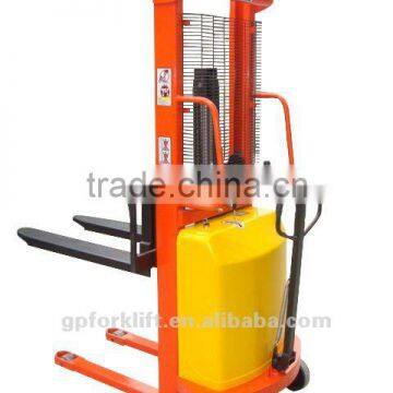 2Ton Semi-Electric Stacker lift height 1.6-3m