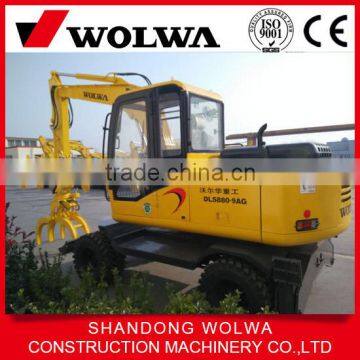 Second Hand Used Japan Engine Suagr Cane Loader Wheel Excavator for Sale photo-3