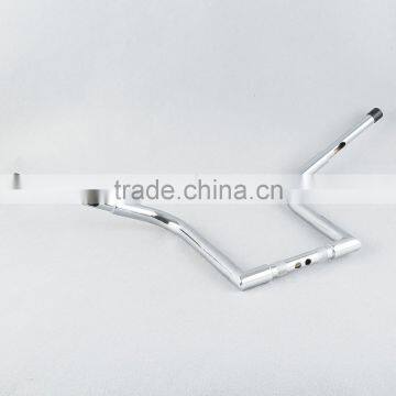 Custom Chrome Ape Hangers Bars Fat 1.25" 14 Rise Handlebars For FLST FXST photo-2