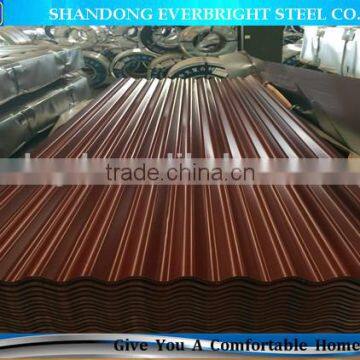 Top quality prepainted corrugated wave roofing sheet