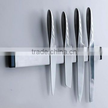 High quality customized logo 18inch stainless steel magnetic knife holder