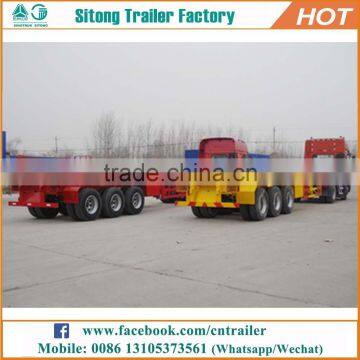 High quality 20ft 40ft container carrier trailer customized skeleton trailers for sale in south africa