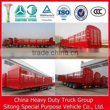 stake type truck semi trailer manufacturers animal transport semi trailer