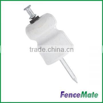 Electric Fence Wood Post Porcelain Insulator photo-2
