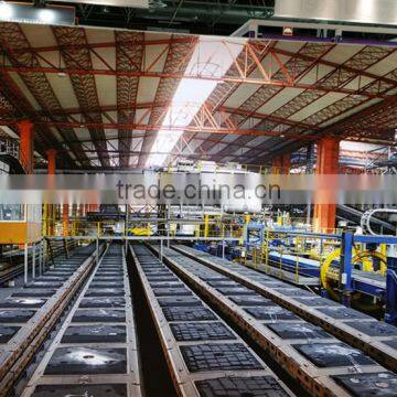 resin coated sand conditioning line