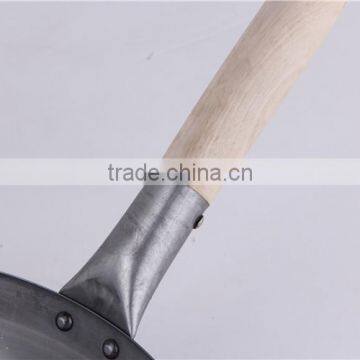Hand Hammered Non Stick Korean Industrial Carbon Steel Wok