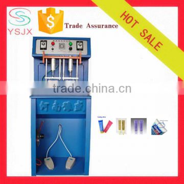 heated sealing and print plastic tube sealing machine for toothpaste