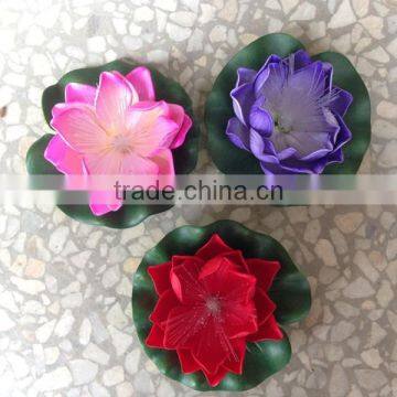 Waterproof LED Lotus Light Fiber Optic Lotus photo-4