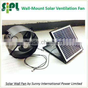 Solar Wall Exhaust Fan Solar Industrial Fans Wall Mounted Centrifugal Exhaust Fan photo-2