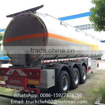 45m3 50m3 Oil Tank Semi Trailer Aluminum Tanker Trailer photo-4