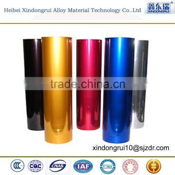 anodized colorful Aluminum pipe factory made