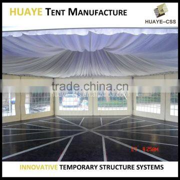 Excellent Hexagon Aluminium Frame Structure Tent With High Peak Roof photo-4