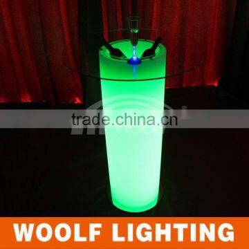 Hot Sells Tropical Design Plastic Stylish LED Bar Ice Bucket photo-6