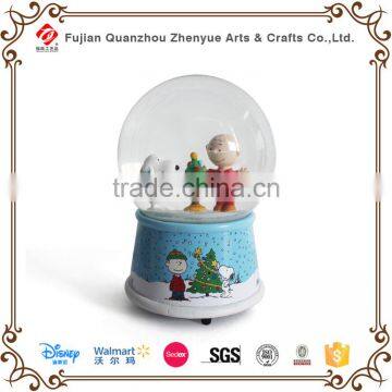Christmas Tree Gift Box Snow Globe,Diameter 65mm 80mm 100mm 120mm Glass Snow Globe photo-5