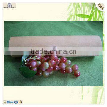 Craft Round Antique Clasp Veneer Wooden Gift Box photo-6