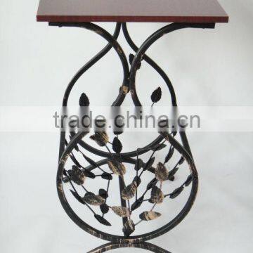 2014 New Living Room Metal Frame Magazine Storage Table Sofa Side Table photo-3