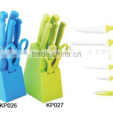 Plastic Handle Stainless Steel Knife Set photo-3