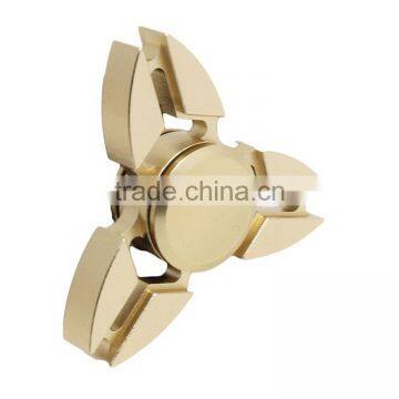 Custom Latest Design Tri Toy Metal Hand Spinner Colorful Aluminum Alloy Fidget Spinner photo-6