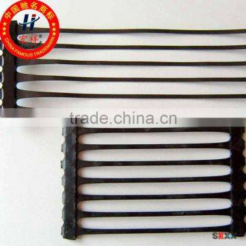 Good Price for Polyethylene Uniaxial HDPE Geogrid/uniaxial Plastic Mesh Grid photo-2
