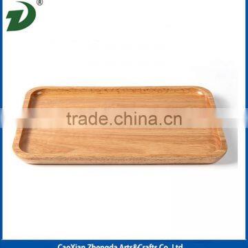 Unfinished Solid Wooden Fruit Tray photo-5