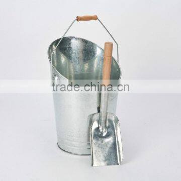 S407 Wooden Handle Shovel/Galvanized Metal coal Shoval/Bush/Flower Weeding Tools China Manufacturer