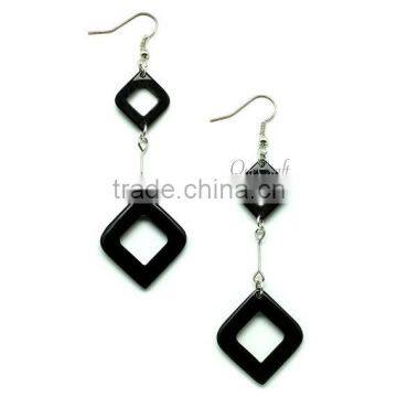 Bulk Horn Earrings, Water Buffalo Jewelry Set, Handmade in Vietnam photo-5