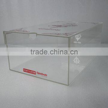 Custom Clear Acrylic Shoe Box Airtight photo-3