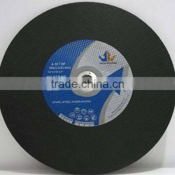 14" 350x3.2x25.4mm Flat Resin Bonded Reinforced Metal Cutting Disc
