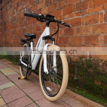 Popular 26 Inch Bafang Motor no Foldable Electric City Bike With Lithium Battery Power photo-2