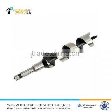 Free sample hex shank auger wood drill bits 32x210mm for woodworking