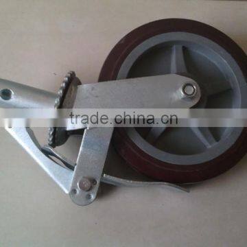 200mm Swivel Scaffold Caster Wheel With Brake