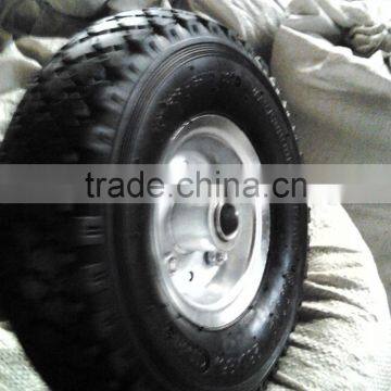 260x85mm pneumatic wheel 3.00-4 with metal rim