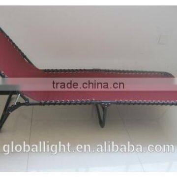 Steel Folding Sun Bed 3 Legs Sunbed Folding Chair photo-5