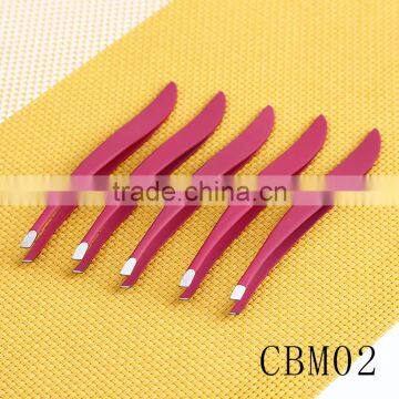 Newest Shape High Quality Beauty Salon Eyebrow Tweezer for Women photo-2