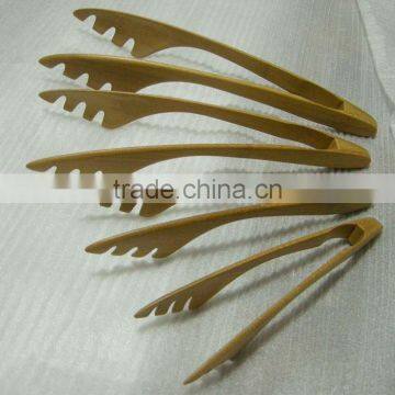2017 Natural Bamboo Kitchen Salad Tong