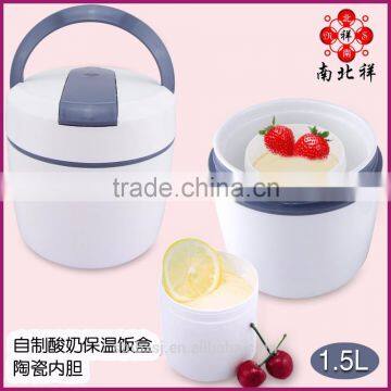 Good Quality Keep Food Warm White Ceramic Lunch box