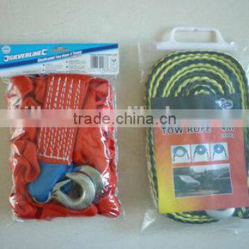Car Tow Rope - Recovery Rope - PP Towing Rope - 1.5 Ton / 2 Ton / 3 Ton / 5 Ton photo-4