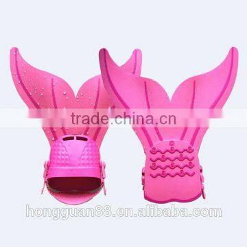 Children style Rubber Diving Swim mono fins